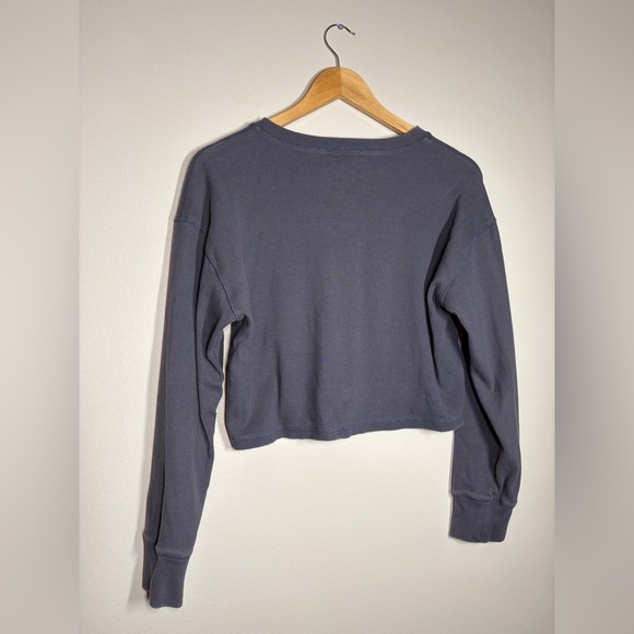 Wilfred Navy Button Down Top - Picture 5 of 8